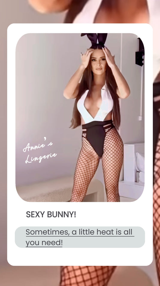 Sexy Bunny Lingerie Set.