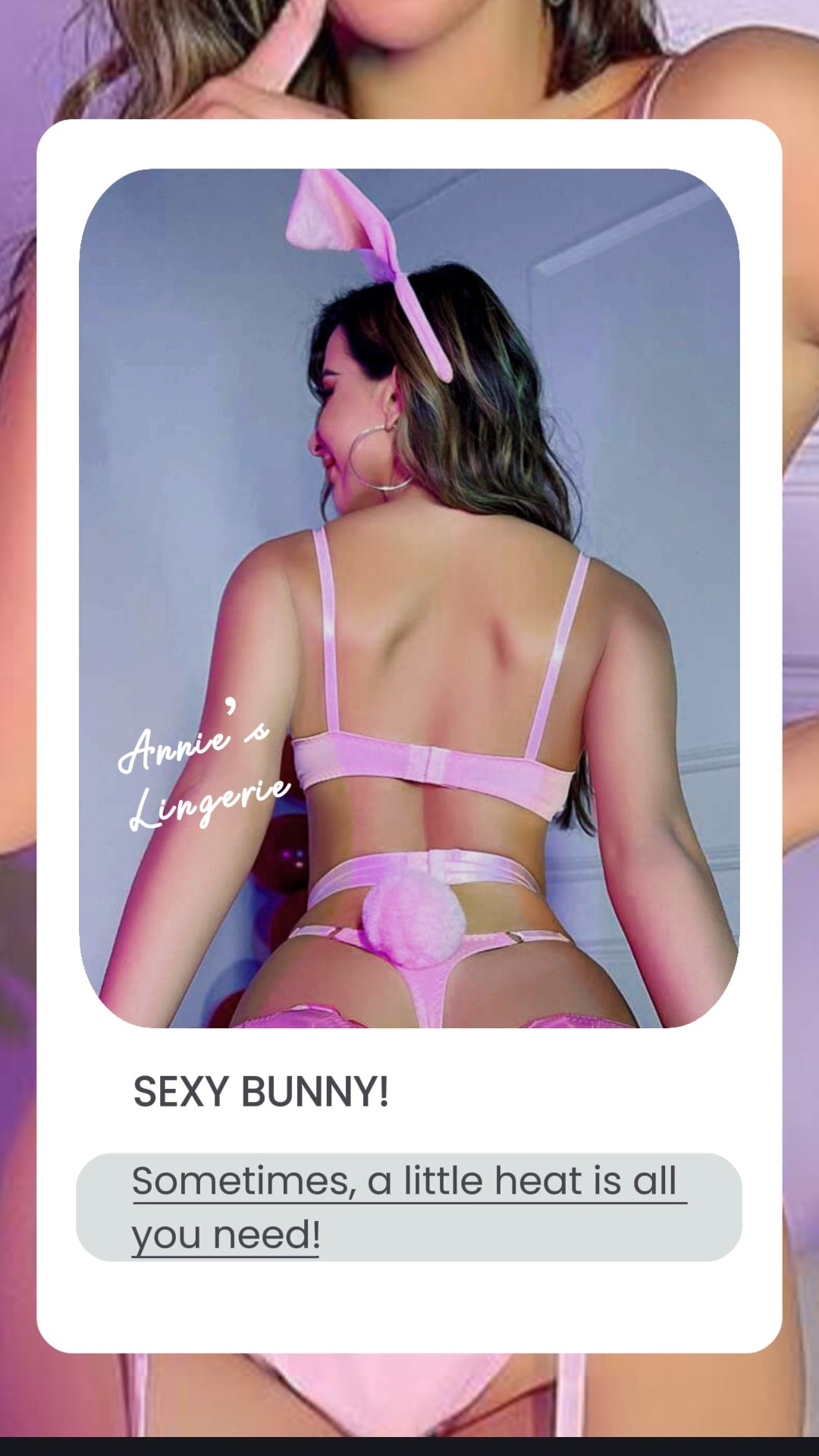 Sexy Bunny Lingerie.